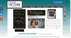 Desktop Screenshot of centerforvictory.com